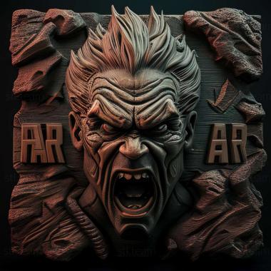 3D модель Гра RAGE 2 (STL)